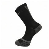 Chaussettes noires longues à rayures Li-Ning