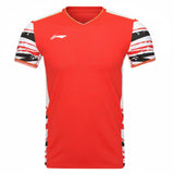 Li-Ning Badminton T-shirt - Li-Ning Top Play Red Unisex - SportYouUp Europe