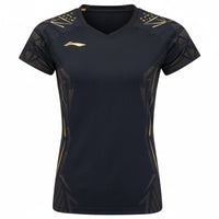 Badminton T-shirt Women - Li-Ning International New Black Women - SportYouUp Europe
