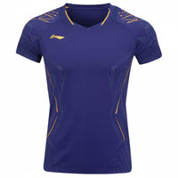 Badminton T-shirt Women - Li-Ning International New Blue Women - SportYouUp Europe