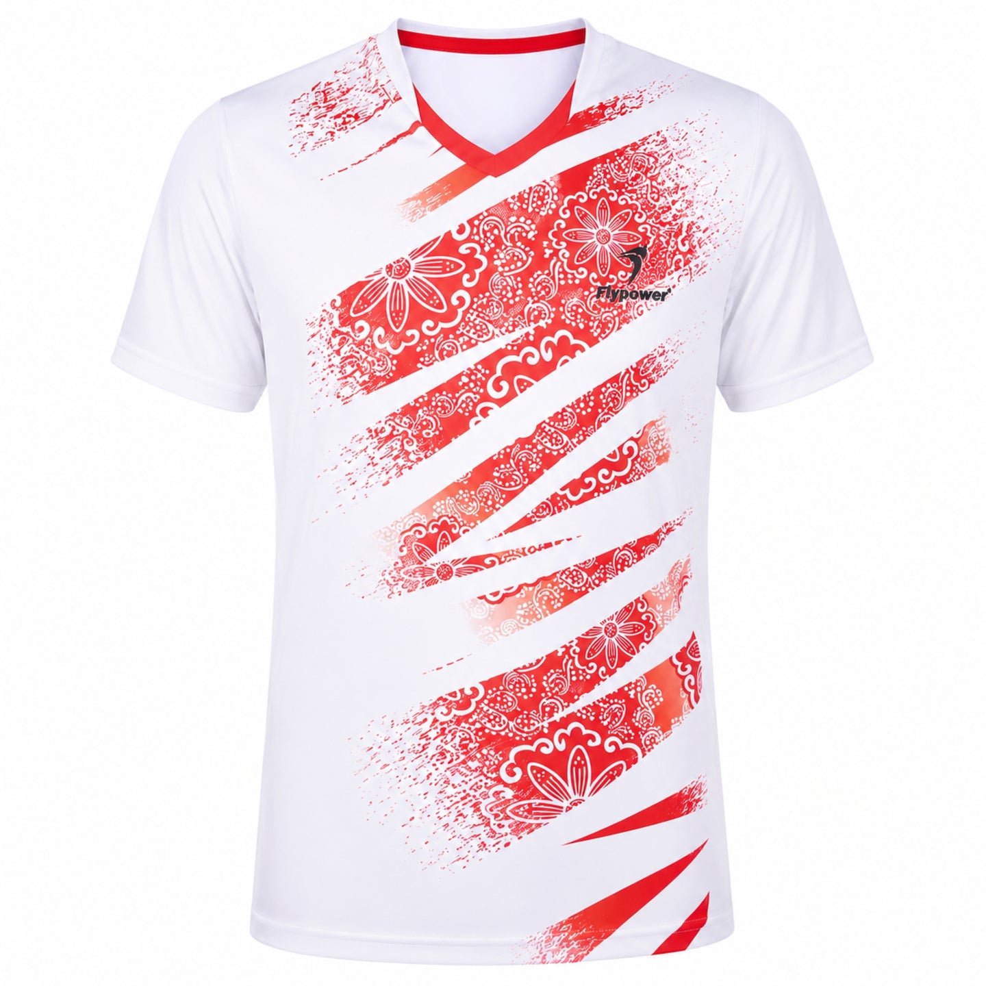 Flypower Hrusangkali Maillot Olympique Blanc Unisexe