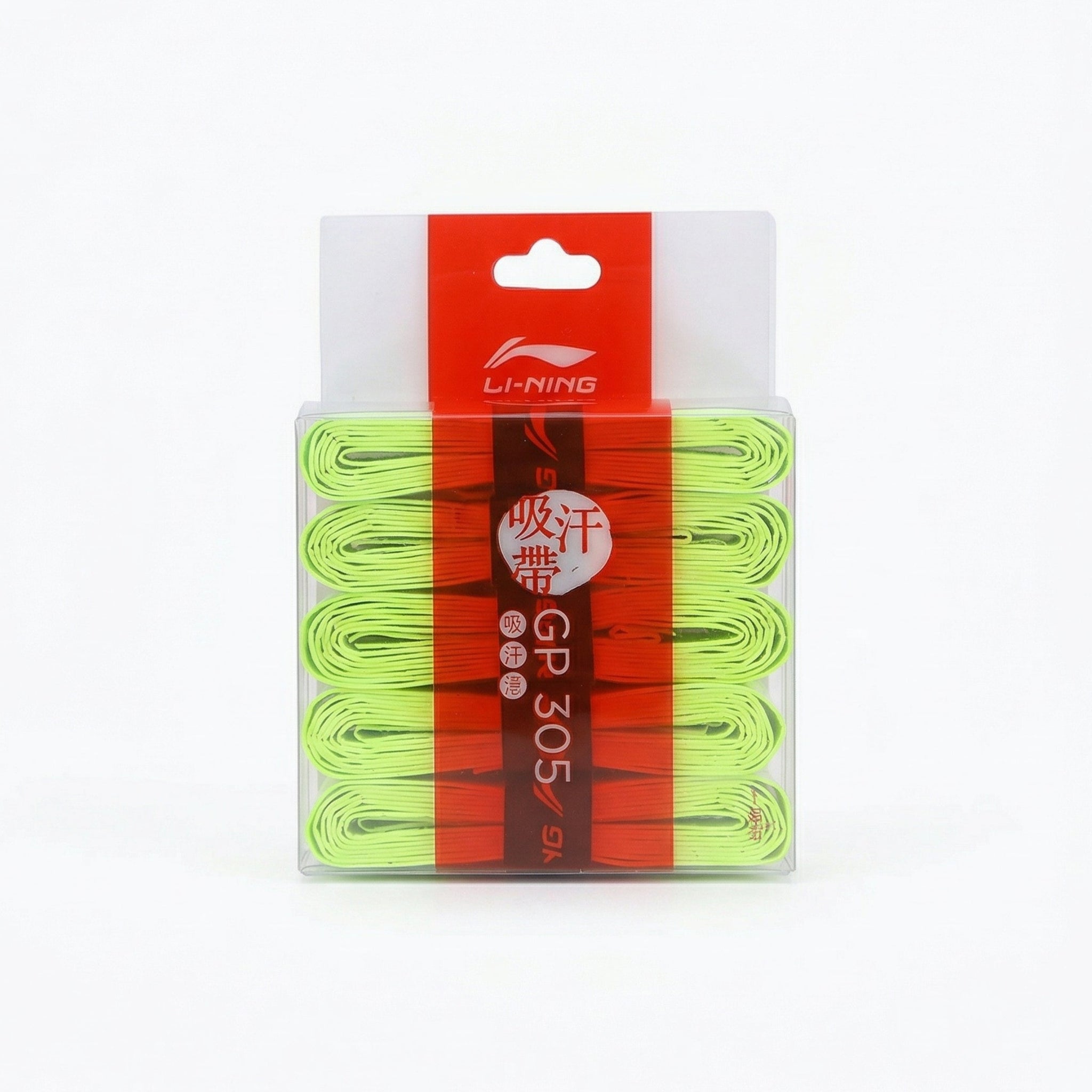 Li-Ning GP305 Lot de 5 (Vert)