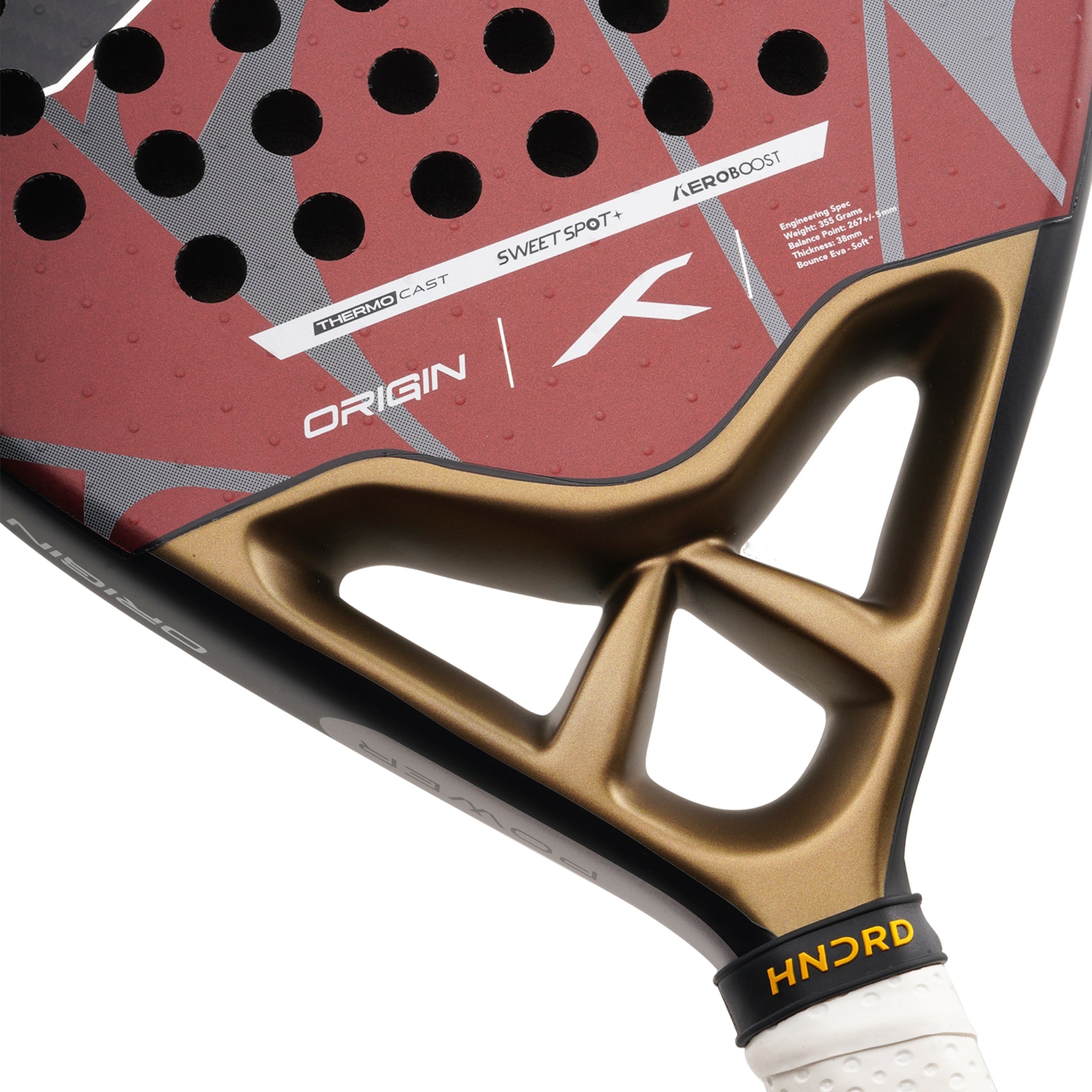 Raquette de padel Hundred Kinetic Origin - Auburn