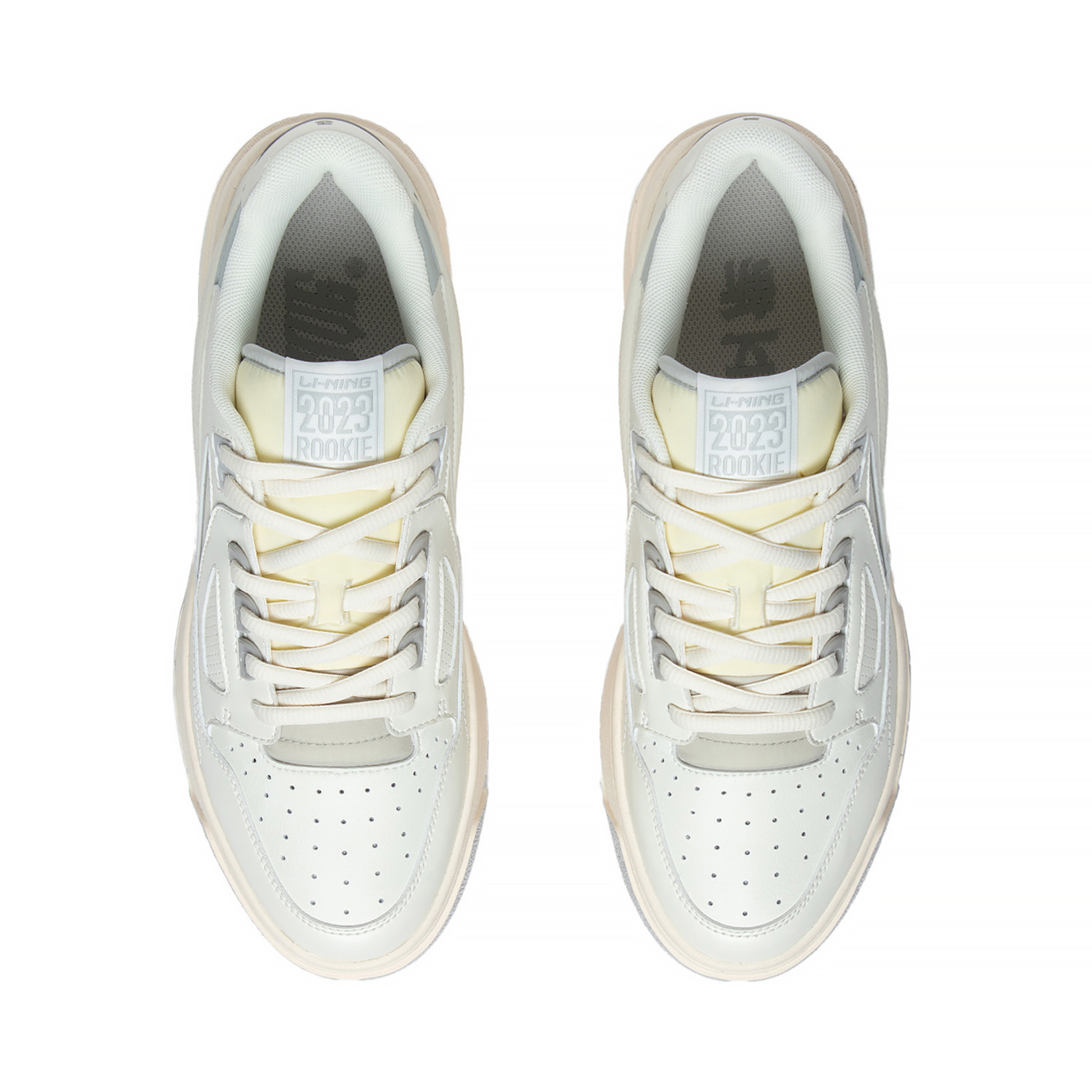 Baskets Li-Ning Rookie White II Homme