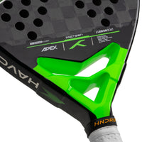 Hundred Padel Racket Havoc Apex - Noir/Vert