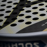 Raquette de padel Hundred Solara Apex - Blanc/Or