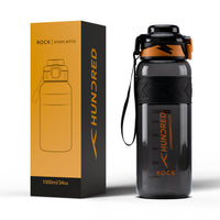Bouteille d'eau - ROCK Noir/Orange