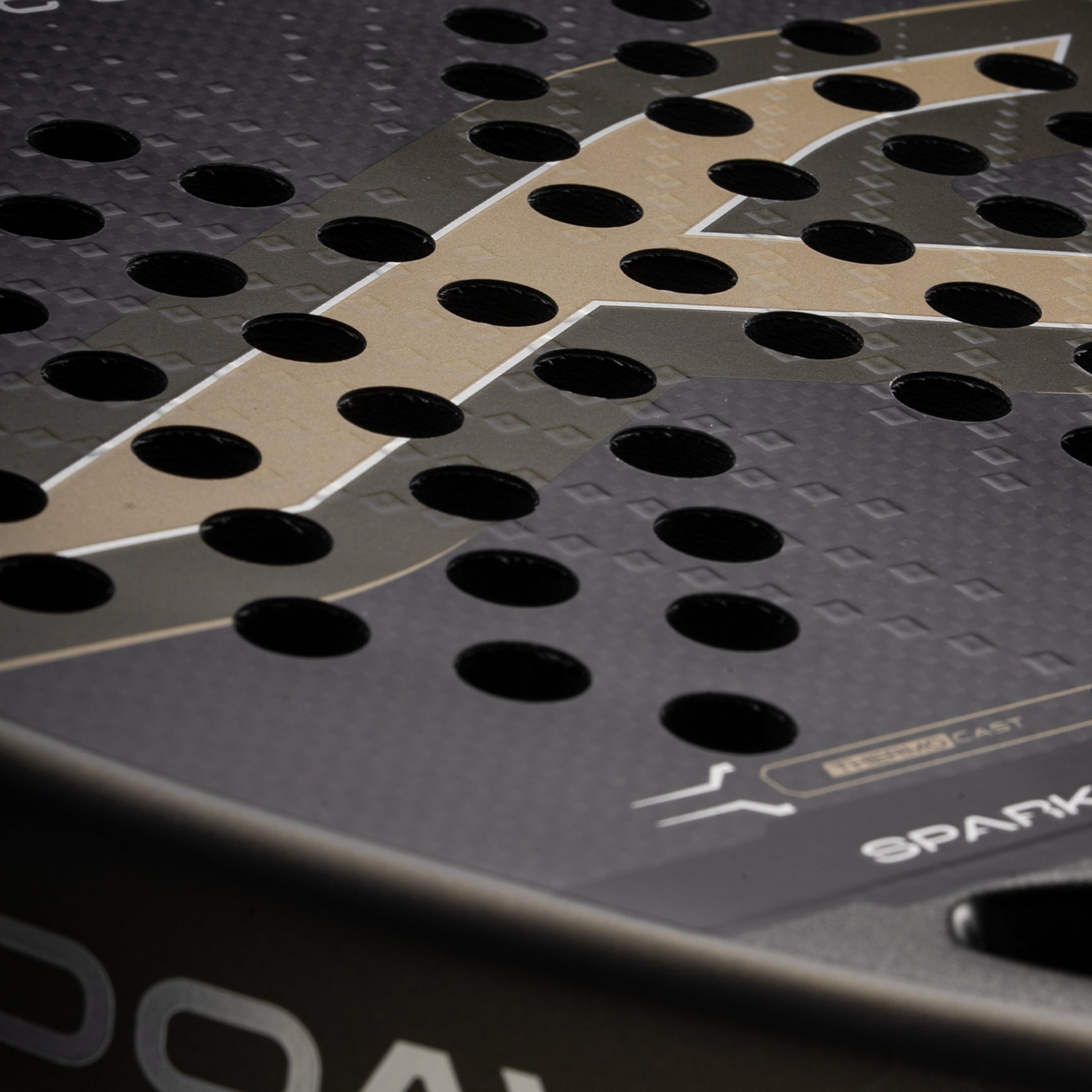 Hundred Padel Racket Havoc Spark - Gris foncé