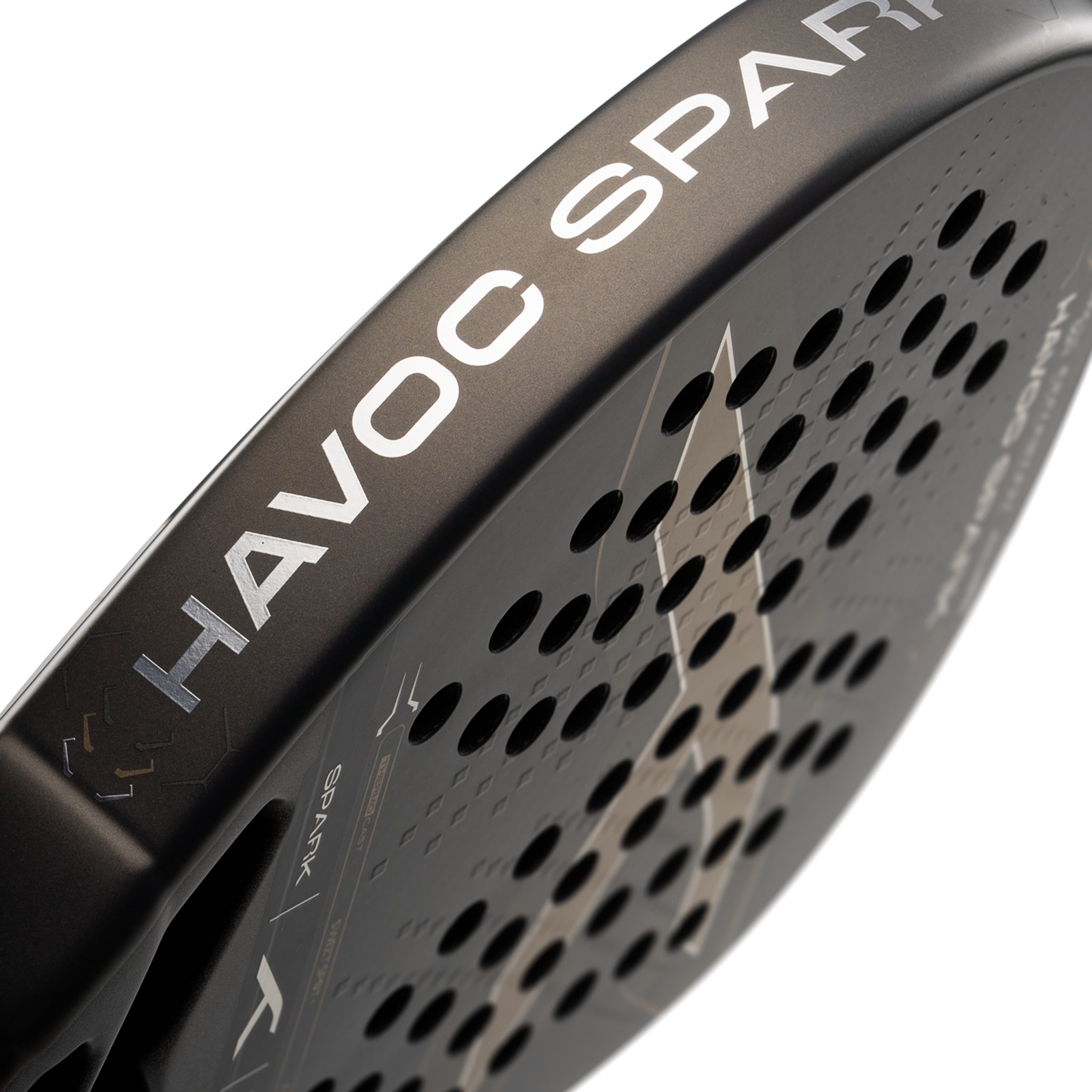 Hundred Padel Racket Havoc Spark - Gris foncé