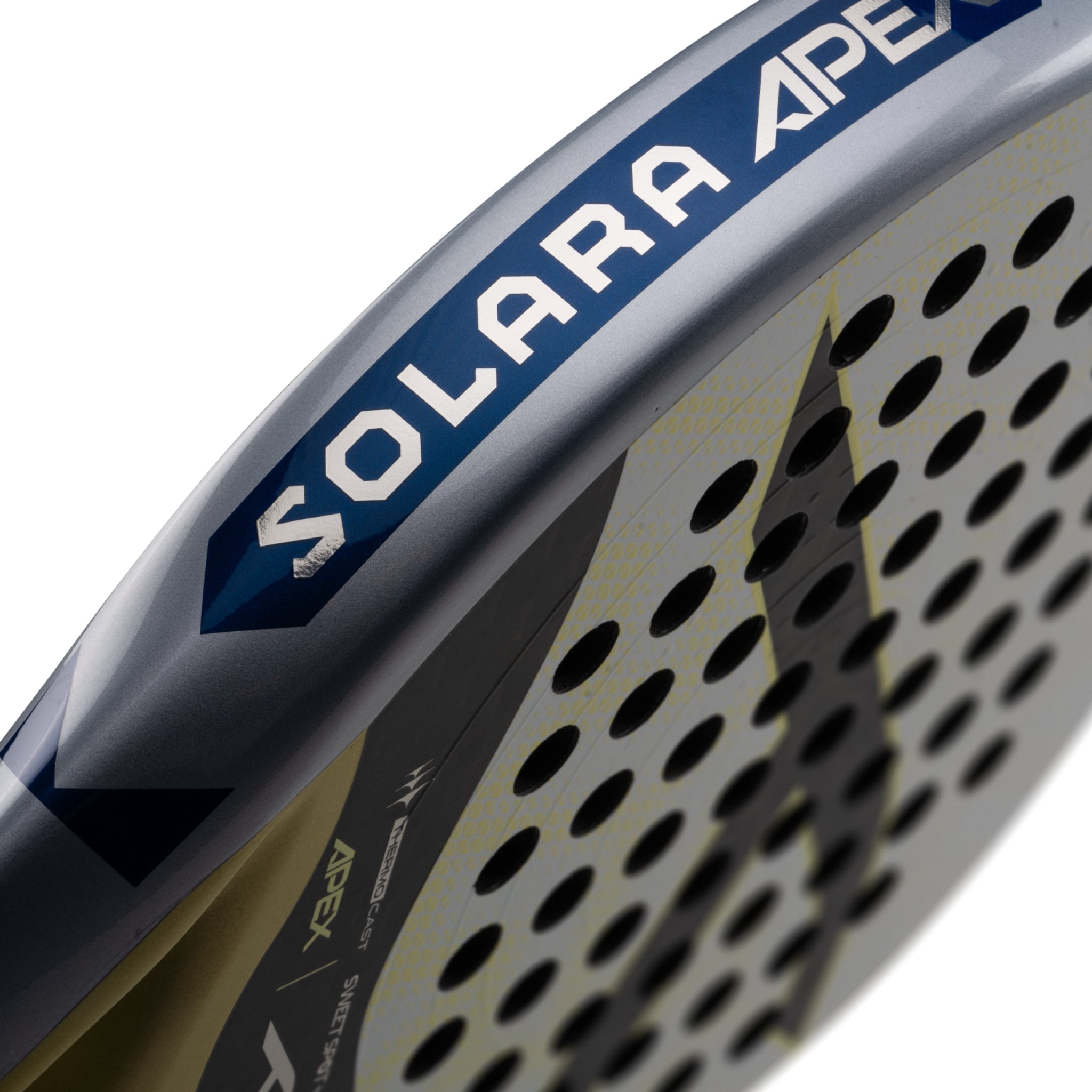 Raquette de padel Hundred Solara Apex - Blanc/Or