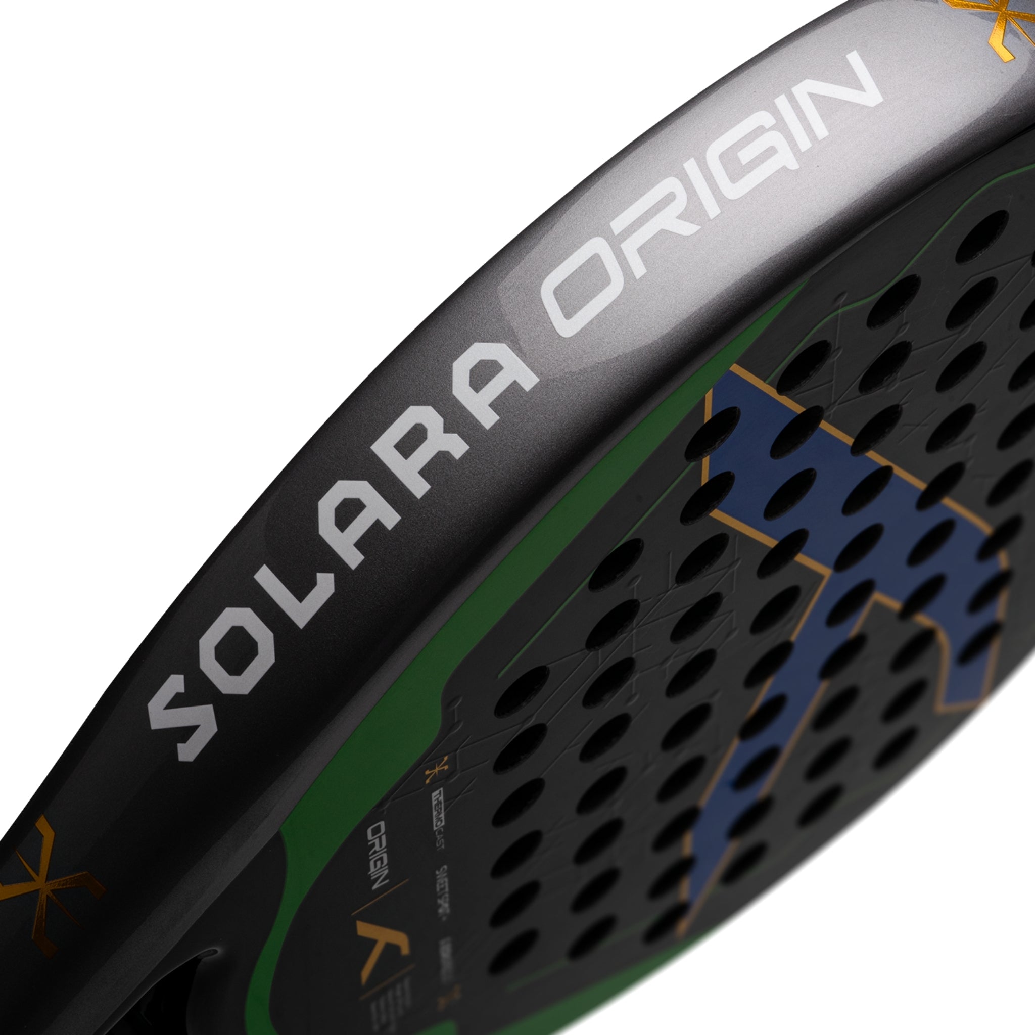 Hundred Raquette de Padel Solara Origin - Noir/Vert