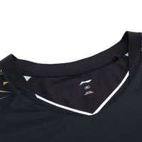 Li-Ning Badminton T-shirt - Li-Ning Play Cool Black Unisex - SportYouUp Europe