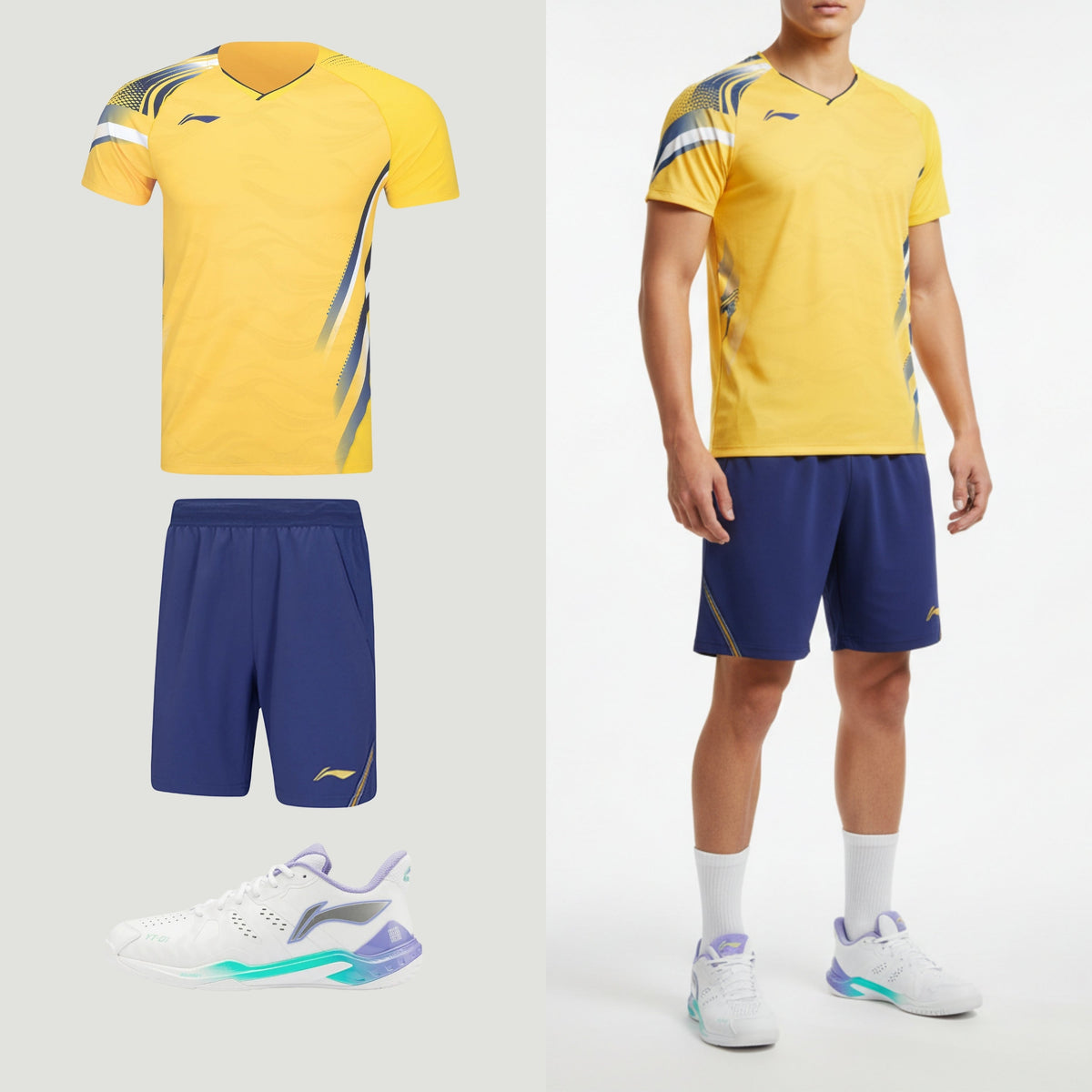 Li-Ning Side Effect Yellow Unisexe