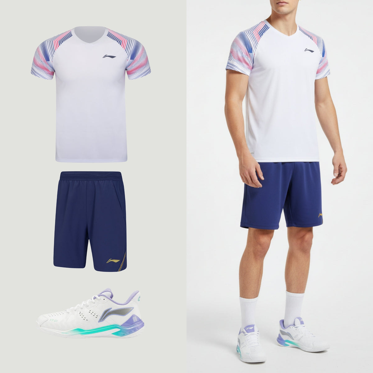 Li-Ning Dream White Mixte
