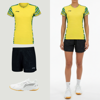 Li-Ning Top Play Jaune Femme