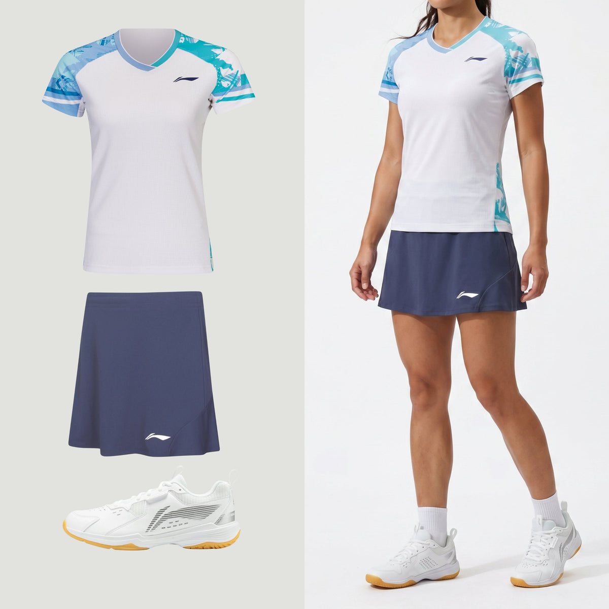 Li-Ning Global White Femme
