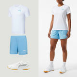 Li-Ning Single Stripe Bleu Femme