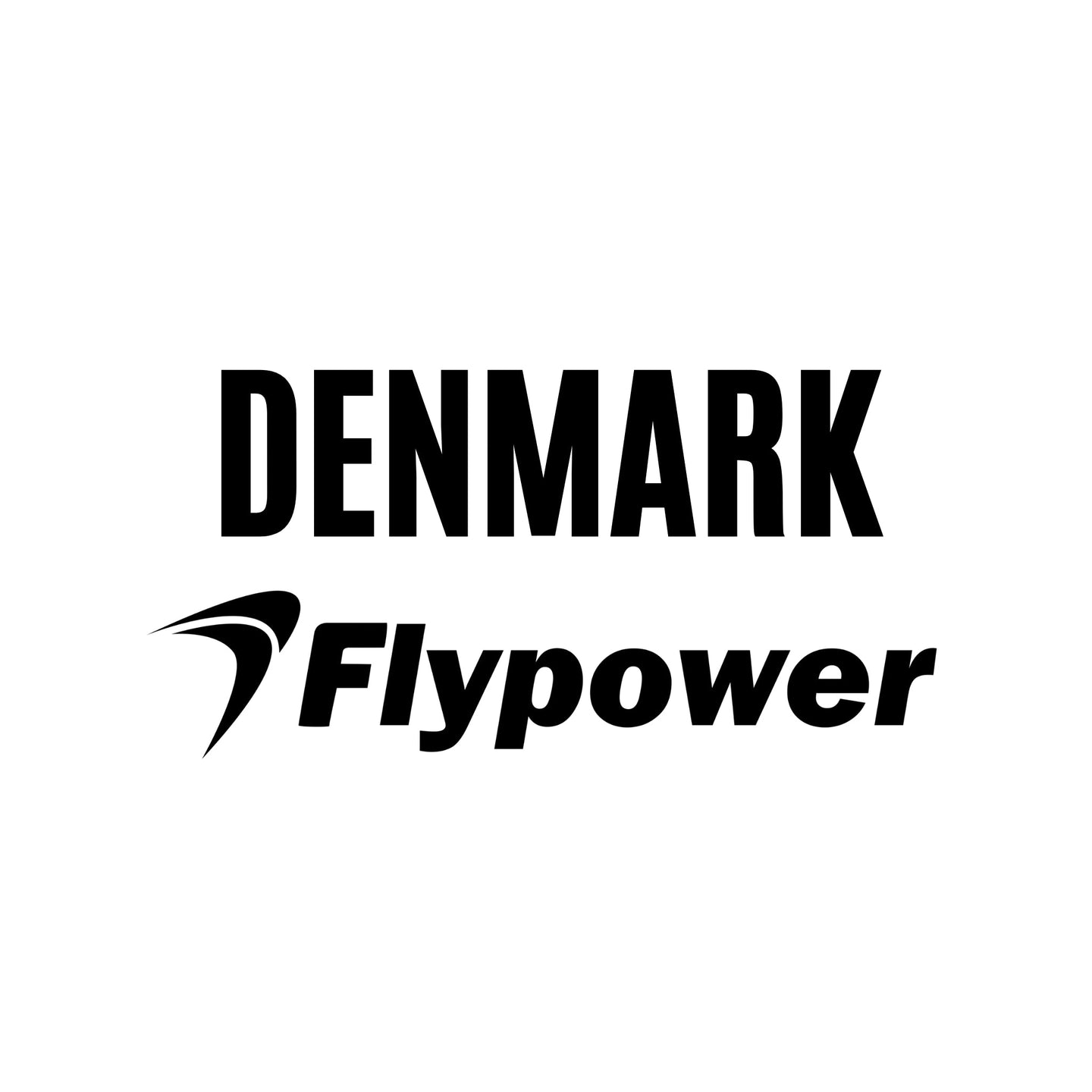 Denmark + Flypower Logo