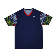 Flypower Badminton T-shirt - Flypower Krakatau 8 Navy Unisex - SportYouUp Europe