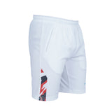 Badminton Shorts - Flypower Nakula White - SportYouUp Danmark