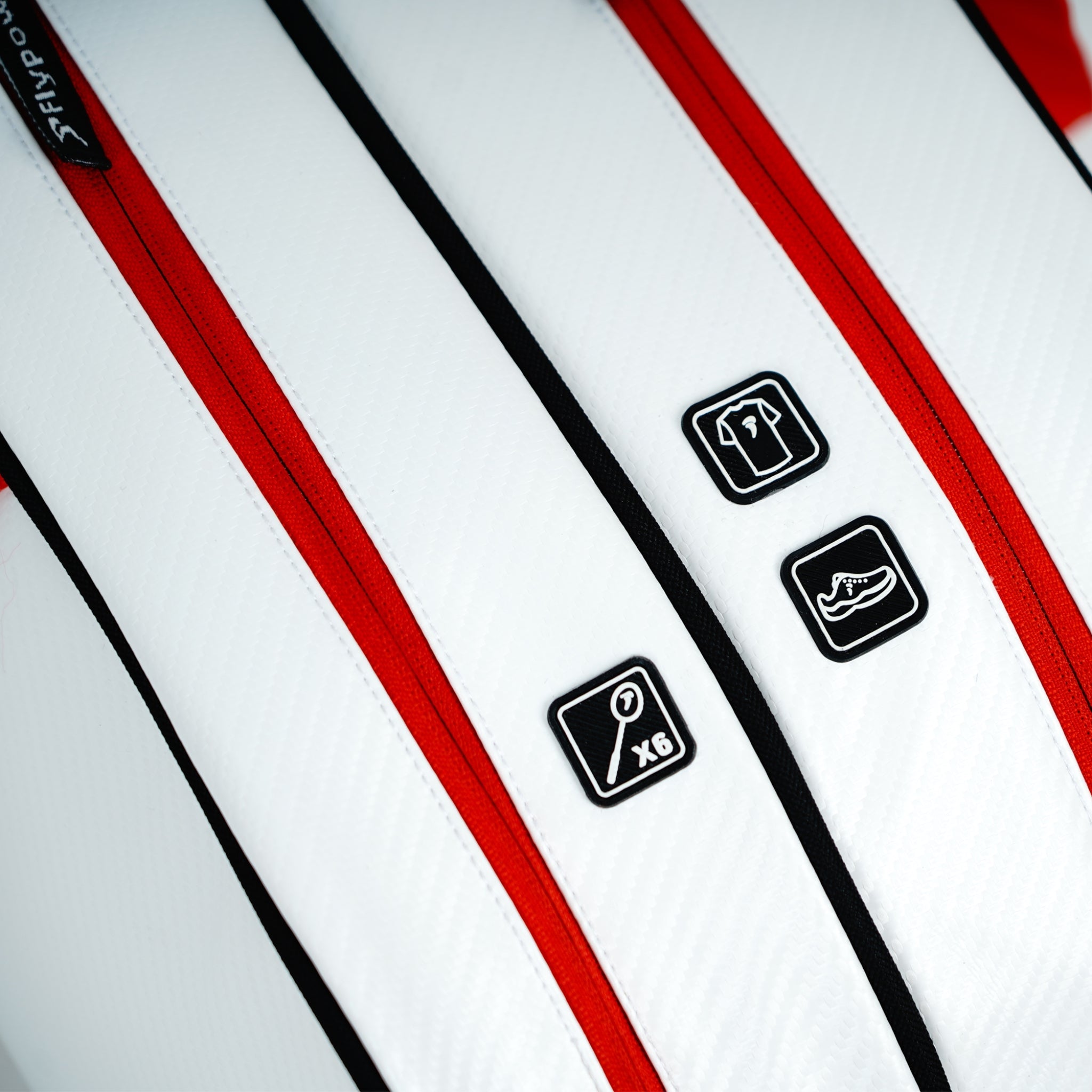 Flypower Badminton Bag - Flypower Garnet Square Bag - SportYouUp Europe