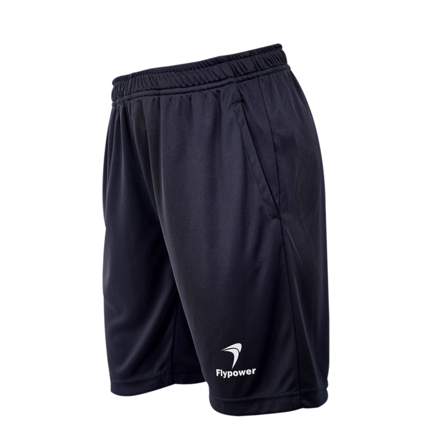 Flypower Badminton Shorts - Flypower Jatayu 02 Black - SportYouUp Europe