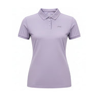 Polo Li-Ning Classic Violet Clair Femme