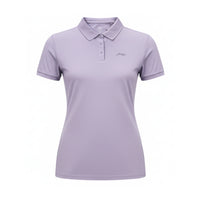 Polo Li-Ning Classic Violet Clair Femme