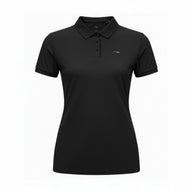 Li-Ning Polo Classic Noir Femme