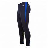 Li-Ning Collant de course long Blue Shine