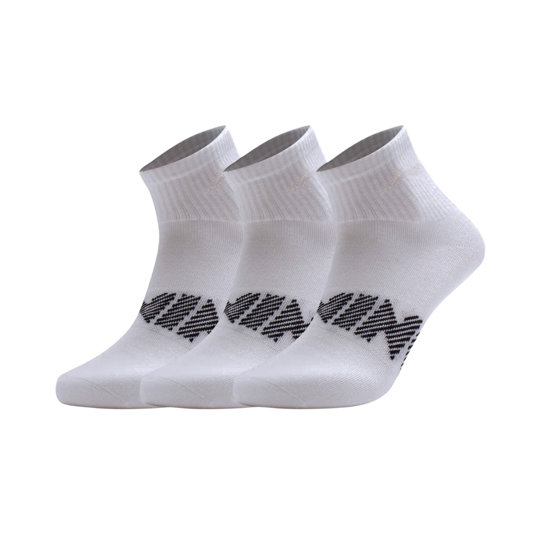 Li-Ning Ankel Cut Blanc Pack de 3