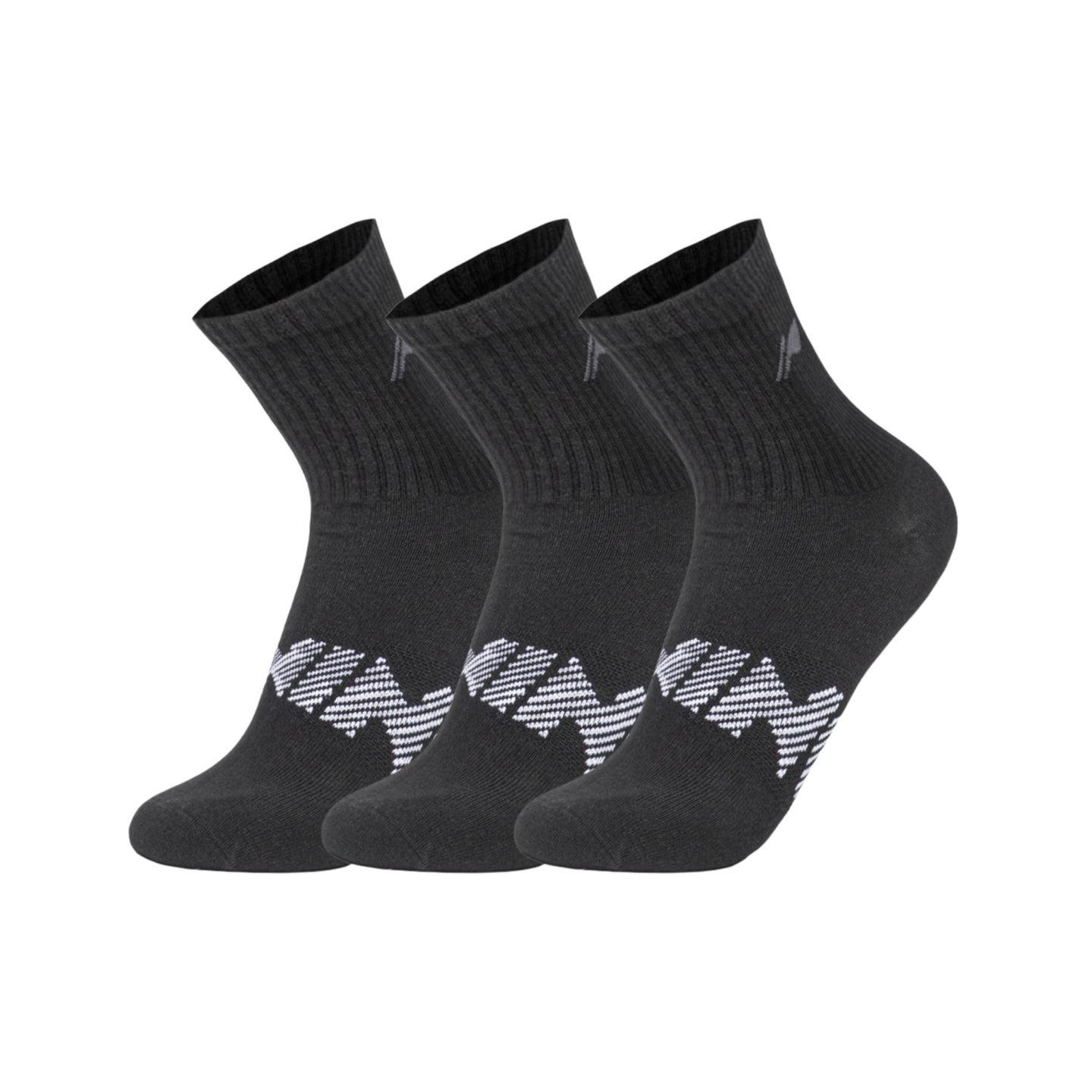 Li-Ning Ankel Cut Noir Pack de 3