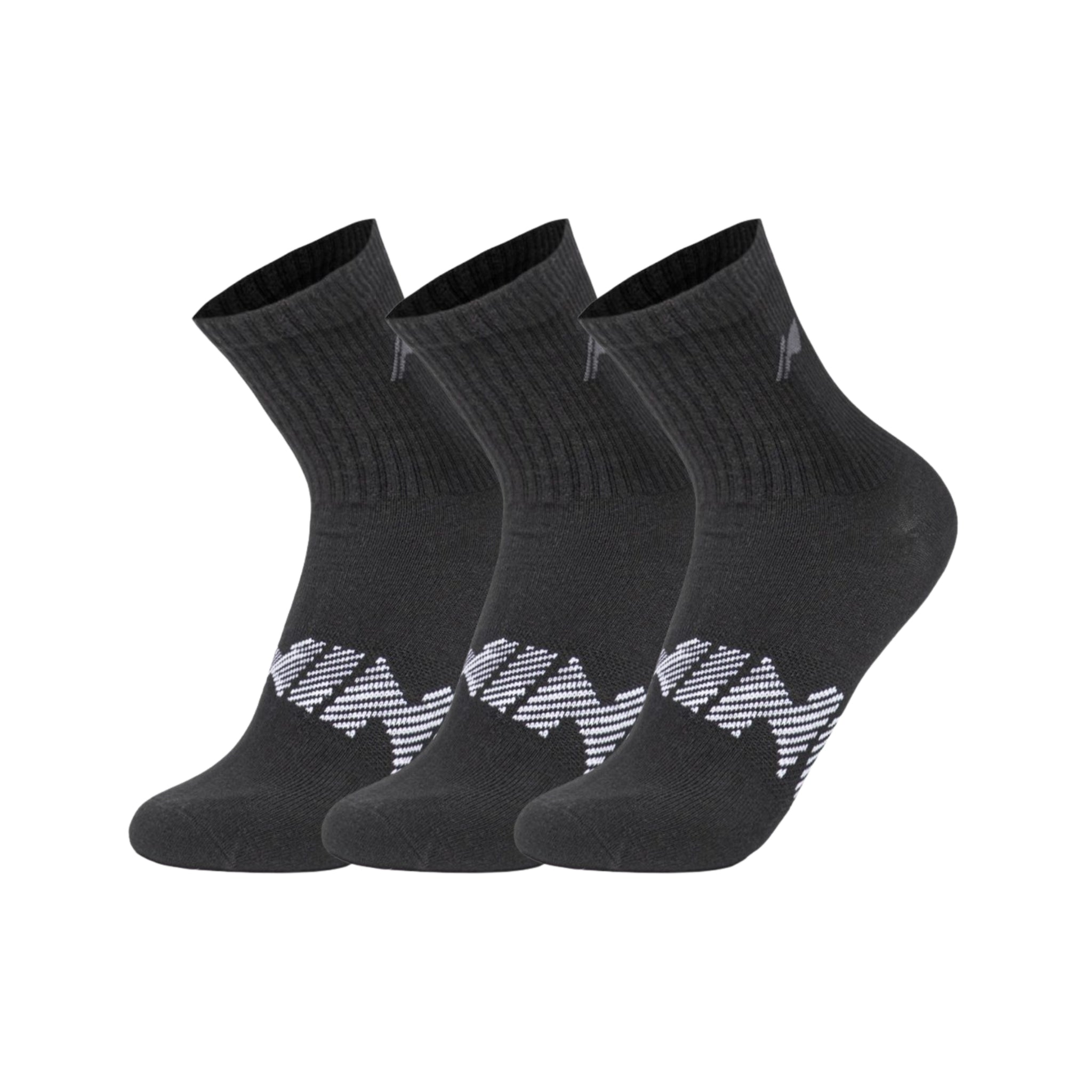 Li-Ning Ankel Cut Noir Pack de 3