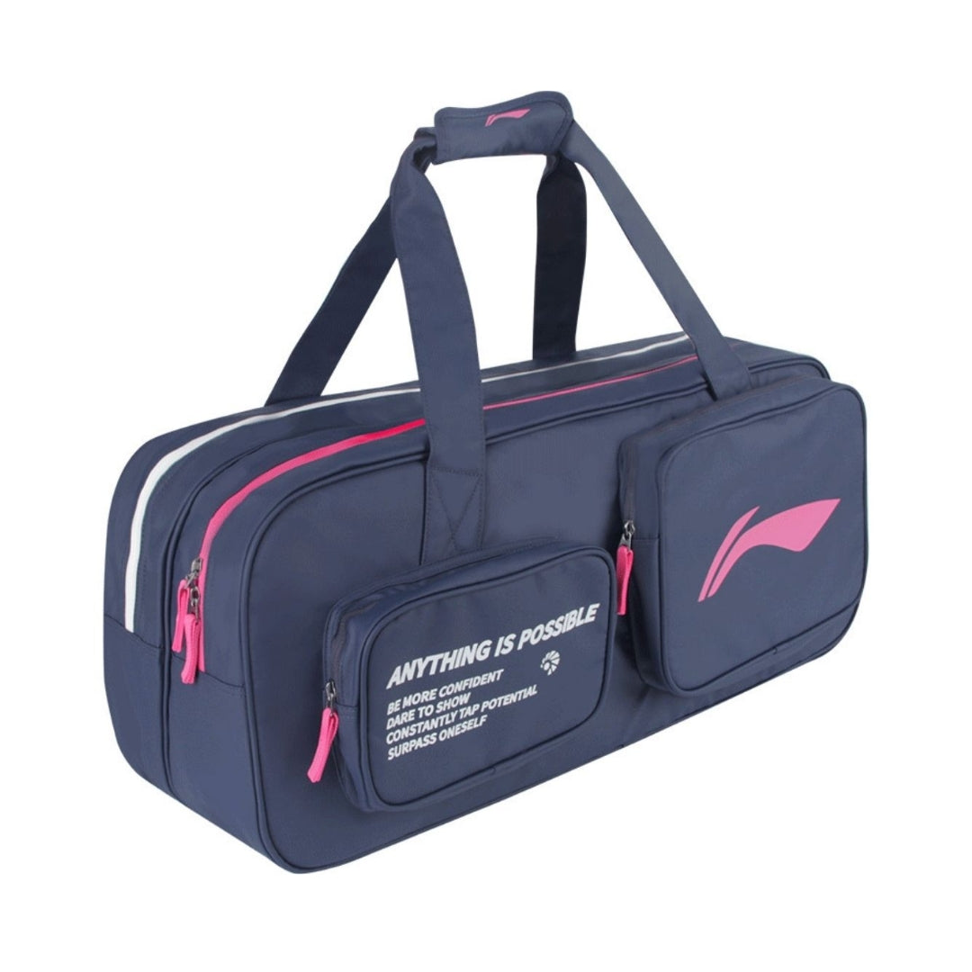 Li-Ning Badminton Bag - Li-Ning Cube Blue - SportYouUp Europe