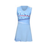 Badminton Dress - Li-Ning Iceberg Light Blue Dress - SportYouUp Europe