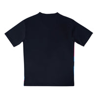 Flypower Badminton T-shirt - Flypower RINJANI 10 Black Unisex - SportYouUp Europe