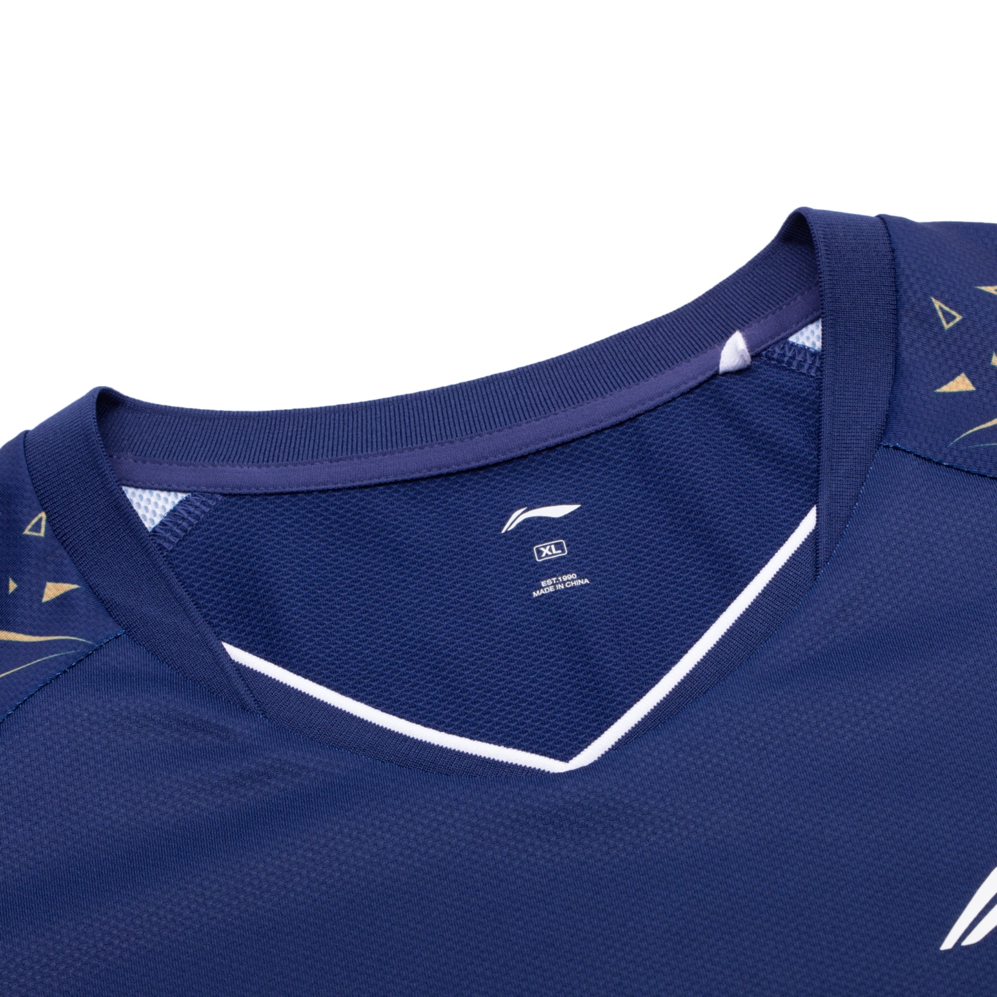 Li-Ning Badminton T-shirt - Li-Ning Play Cool Dark Blue Unisex - SportYouUp Europe