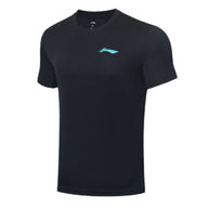 Li-Ning Badminton T-shirt - Li-Ning Go Steady Black Unisex - SportYouUp Europe