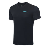 Li-Ning Badminton T-shirt - Li-Ning Go Steady Black Unisex - SportYouUp Europe