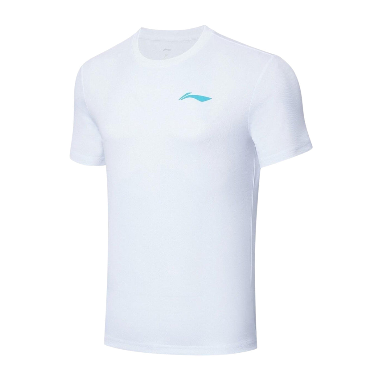 Badminton T-shirt - Li-Ning Go Steady White Unisex - SportYouUp Danmark