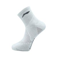Badminton Socks - Li-Ning White Cordura Sock - SportYouUp Europe