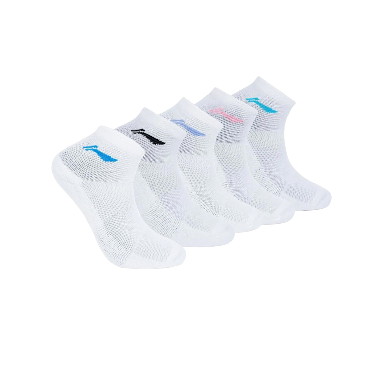 Badminton sokker - Li-Ning LN Short Sock 5-Pack - SportYouUp Danmark