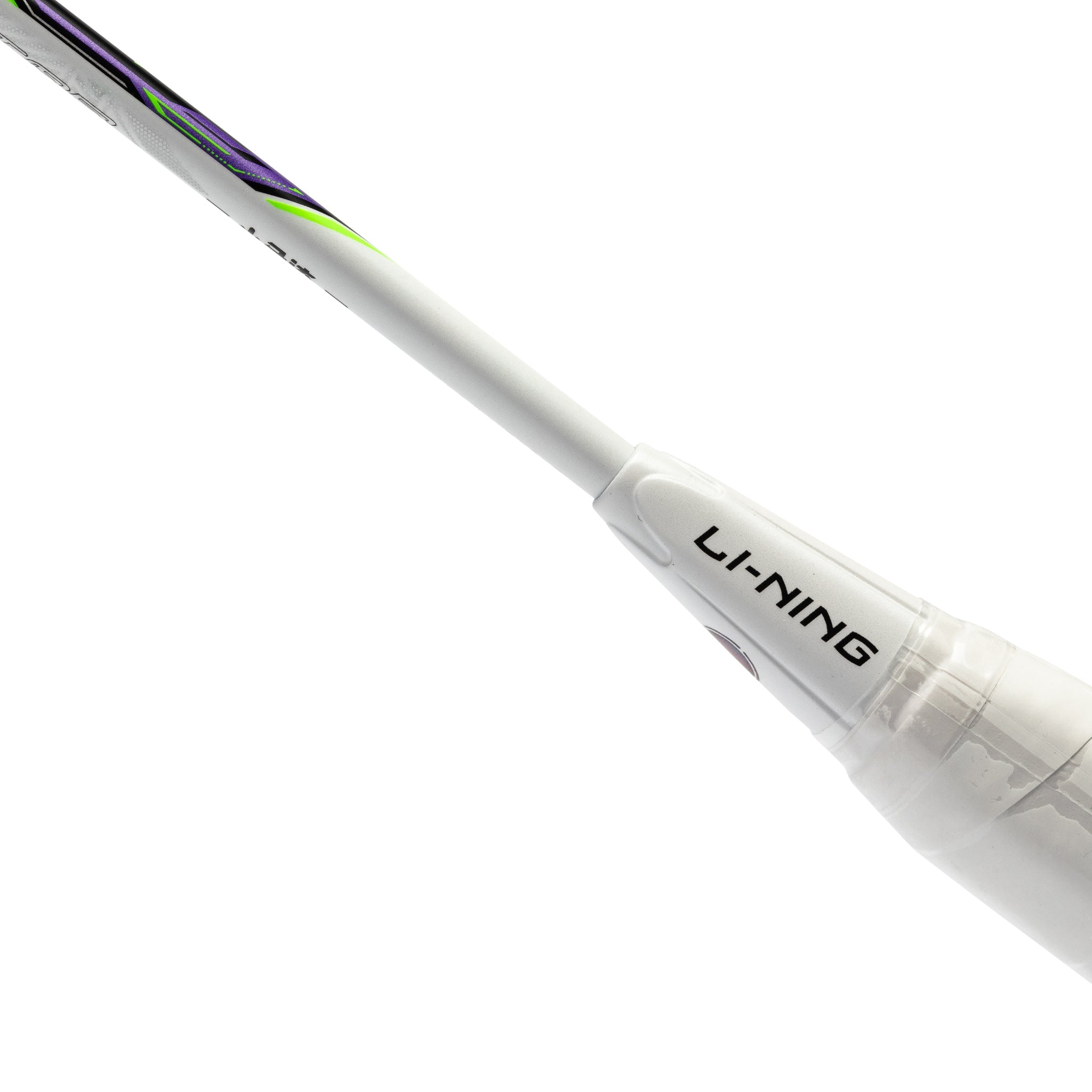 Li-Ning Badminton Racket - Li-Ning Halbertec Motor White - SportYouUp Europe