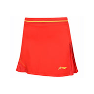 Li-Ning Badminton Skirts - Li-Ning Skirt Aside Red - SportYouUp Europe
